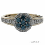 Ring Gr.54 Gelbgold 375 / 9K mit 0,6ct Diamanten - Bild 2 Vorschau