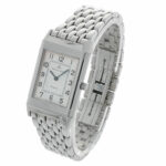 Jaeger-LeCoultre Reverso Classique Ref. 250.8.86 Stahl mit Stahlband + Papiere 2000 - Bild 2 Vorschau
