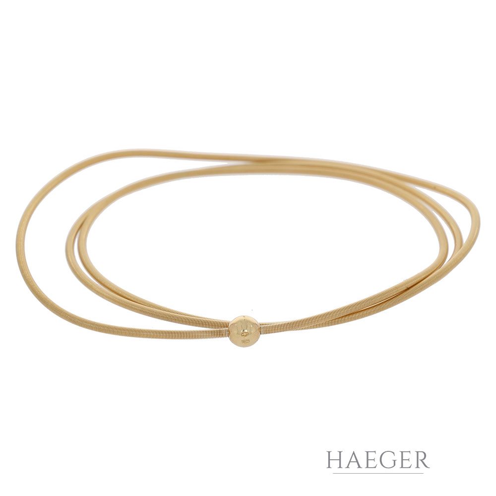 Niessing Colette Armreif 3-fach Gelbgold 750 / 18 k. - Bild 2
