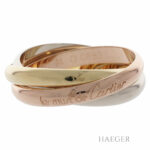 Cartier Trinity Ring Tricolorgold 750 / 18k. GR. 61 - Bild 2 Vorschau