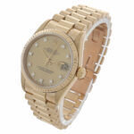 Rolex Datejust 31 Ref. 68278 Gold 18K Presidentband Diamond Dial ca.1993 - Bild 2 Vorschau