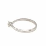 Solitärring Gr.48,5 ca. 0,25 ct Diamant Weißgold 750/ 18K - Bild 3 Vorschau