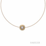 Halsschnur mit Perl Anhänger Gelbgold 750 / 18 Kt. Vorschau
