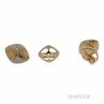 Kat Florence Diamant Ohrstecker Gelbgold 750 / 18 Kt. ca. 0,20ct. - Bild 2 Vorschau