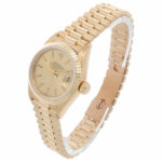 Rolex Lady-Datejust 26 Ref. 69178 Gold 18K President Full Set LC 100 1992 Revision Mai 2024 - Bild 2 Vorschau