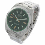 Rolex Milgauss Ref 116400GV Stahl black dial Full Set 2009 LC 100 2009 - Bild 2 Vorschau