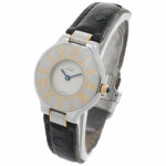 Cartier 21 Must de Cartier Stahl/Gold 28mm 1990’s Vintage Watch - Bild 2 Vorschau