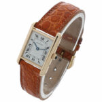 Cartier Tank Louis Cartier Ref. 866001 Gold 18K 21x28mm ca. 1990 Quarz - Bild 2 Vorschau
