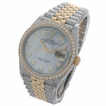 Rolex Datejust 36 Ref. 126283RBR Mother of Pearl Brillanten Full Set 2018 LC100 - Bild 2 Vorschau