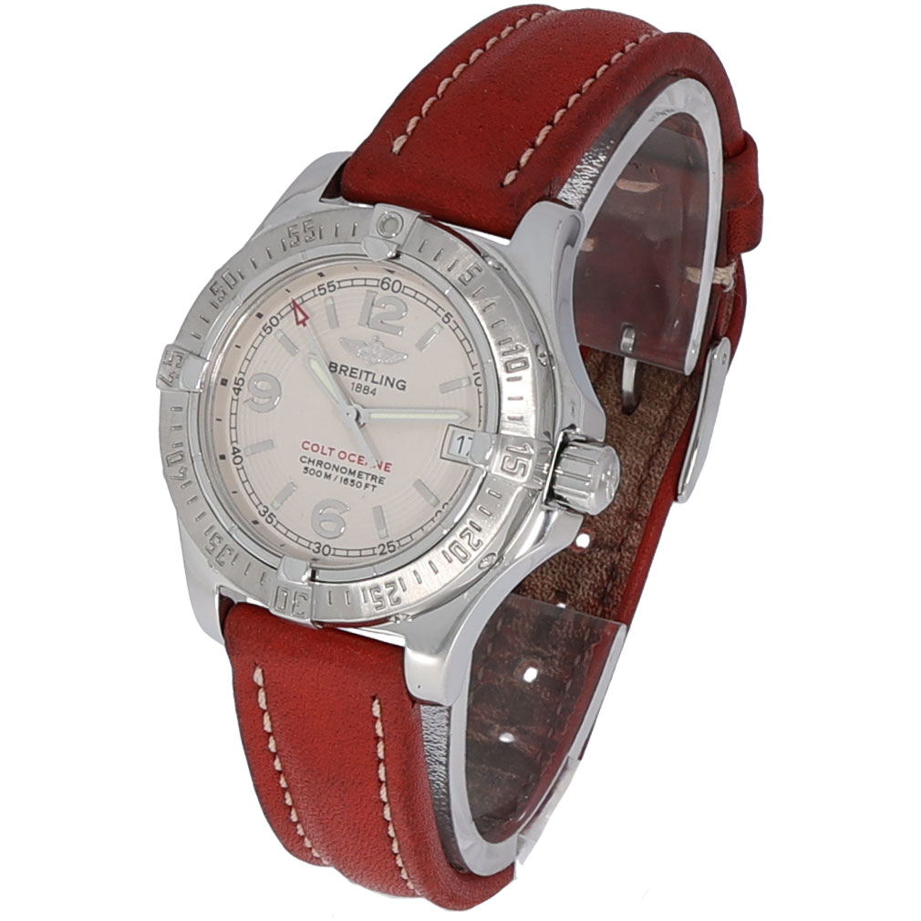 Breitling Colt Oceane Ref. 77380 Stahl 33mm Chronometer Full Set 2009 - Bild 2