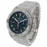 Breitling Chronomat 42 B01 42 Ref. AB0134 grünes Zifferblatt mit Box ca. 2022 - Bild 2 Vorschau
