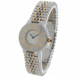 Cartier 21 Must de Cartier Ref. 125000P 28mm Stahl/Gold Quarz ca. 2000 - Bild 2 Vorschau