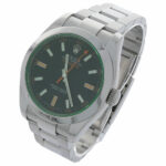 Rolex Milgauss Ref 116400GV Stahl black dial Full Set 2009 LC 100 2009 - Bild 2 Vorschau