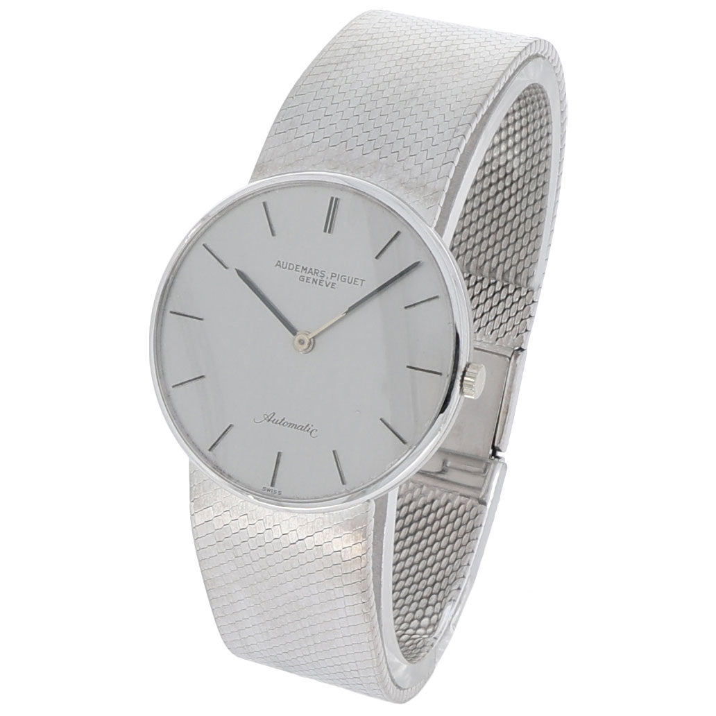 Audemars Piguet Ultra Thin 18K Whitegold Cal. 2120 automatic ca. 1960 Vintage Watch - Bild 2