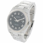 Rolex Datejust 36 Ref. 116234 Stahl/Weißgold Black Dial Full Set 2009 LC100 - Bild 2 Vorschau