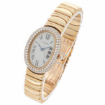 Cartier Baignoire Lady Gold18K Ref. 1954 WB4004D8 Factory Diamond Setting+Invoice 1998 - Bild 2 Vorschau