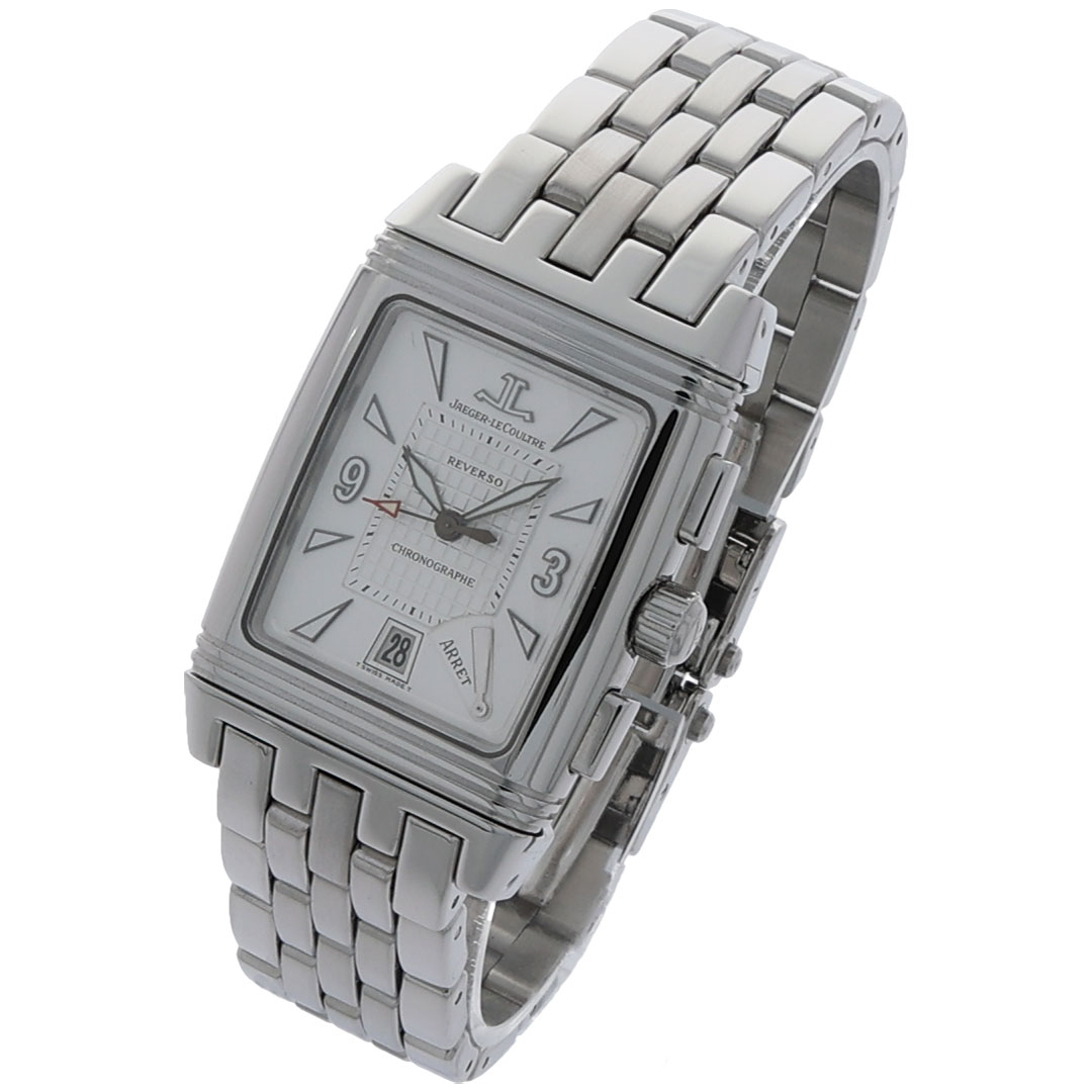Jaeger-LeCoultre Reverso Duoface Gran Sport Chronograph Ref. Duoface 295.8.59 Steel - Bild 2