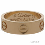 Cartier Love Ring Gr.51 Gelbgold 750 / 18K - Bild 2 Vorschau