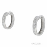 Diamant Creolen Weißgold 750 / 18K mit 0,62ct - Bild 2 Vorschau