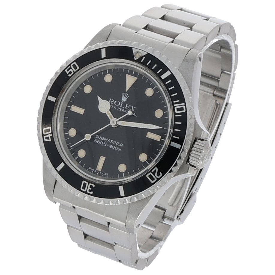 Rolex Submariner No Date Ref 5513 matt dial ca. 1987s Vintage Watch - Bild 2