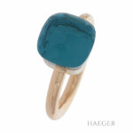 Pomellato Nudo classic Ring Gr.52 Gelbgold 750 / 18K mit blau Topas Vorschau