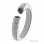 Ehinger Schwarz DIALOG Ring Gr.53 Weißgold 750 / 18K mit 0,25ct Tansanit Vorschau