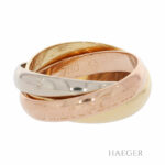 Cartier Trinity Gr.48 Tricolor 750 / 18K - Bild 2 Vorschau