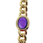 Pomellato „Catene“ Collier 43cm Amethyst Gelbgold 750/ 18K - Bild 4 Vorschau