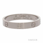 Cartier Love Ring Gr.62 Weißgold 750 / 18K - Bild 2 Vorschau