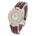 Cartier 21 Must de Cartier Quartz Ladies Watch Must 21 Stainless Steel Leather Strap - Bild 2 Vorschau