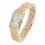 Bucherer Reff. 280-026 Lady Square Gold Damenuhr römisches Zifferblatt ca. 2005 - Bild 2 Vorschau