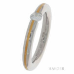 Niessing Spannring Gr.56 Platin 950 mit 0,26ct Diamant Vorschau