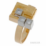Lapponia Ring Gr.51 Gelbgold 750 / 18K mit 0,15ct Diamanten Vorschau