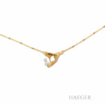 Lapponia Collier Gelbgold 585 / 14K mit Zuchtperlen - Bild 3 Vorschau