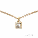 Chopard Happy Diamonds Collier Gelbgold 750 / 18K mit Diamanten Vorschau