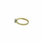 Solitärring Bicolor 750 / 18K mit 0,55ct Diamant - Bild 3 Vorschau