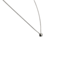 Kette mit Anhänger Weißgold 750 / 18K mit ca. 0,25ct Diamant - Bild 3 Vorschau