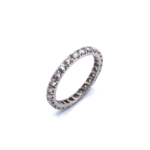 Memoire Ring Gr. 54 ca. 1,04 ct Diamanten 750/ 18K - Bild 4 Vorschau