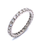 Memoire Ring Gr. 54 ca. 1,04 ct Diamanten 750/ 18K - Bild 2 Vorschau