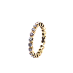 Memoire Ring Gr. 53 ca. 1,05 ct Diamanten Gelbgold 585/ 14K - Bild 5 Vorschau