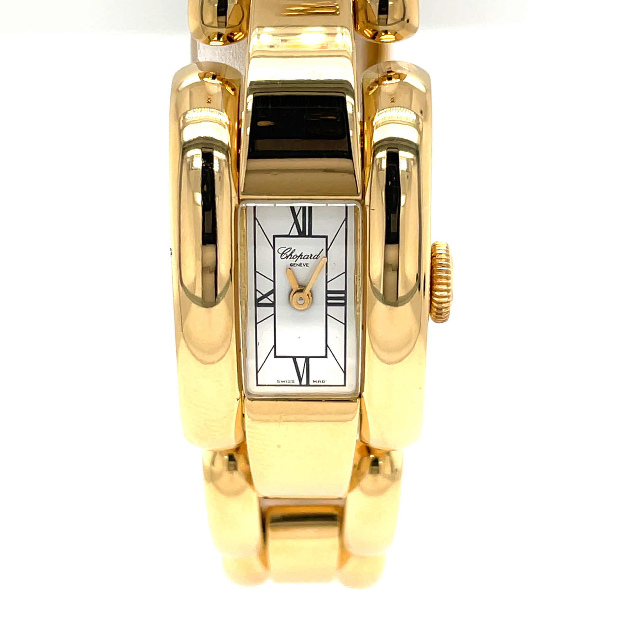 Chopard La Strada Ref. 41/7396 Gold 750 1999 Top Zustand, Papiere, Revision 2020