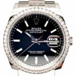 Rolex Datejust 36 Ref. 126284RBR NEU 08/21 Stahl/Weißgold Diamond Factory FULL SET - Bild 2 Vorschau