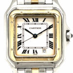 Cartier Panthere Stahl/Gold 1 row Gold, Ref 187949 27mm Vintage old school Vorschau