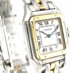 Cartier Panthere Stahl/Gold 1 row Gold, Ref 187949 27mm Vintage old school - Bild 3 Vorschau
