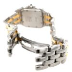 Cartier Panthere Stahl/Gold 2 row Gold, Ref 187949 27mm Vintage old school ca. 1990 - Bild 8 Vorschau