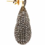 Diamant Silber Ohrhänger ca. 8,5 ct Gelbgold 585/ 14K - Bild 5 Vorschau