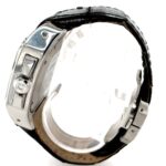 Cartier Santos 100 Xl Ref. 2740 W20090X8 Chronograph Stahl Diamond Iced Out Full Set - Bild 8 Vorschau