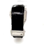Cartier Santos 100 Xl Ref. 2740 W20090X8 Chronograph Stahl Diamond Iced Out Full Set - Bild 10 Vorschau