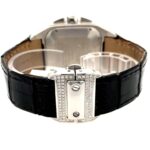 Cartier Santos 100 Xl Ref. 2740 W20090X8 Chronograph Stahl Diamond Iced Out Full Set - Bild 11 Vorschau