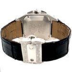 Cartier Santos 100 Xl Ref. 2740 W20090X8 Chronograph Stahl Diamond Iced Out Full Set - Bild 12 Vorschau